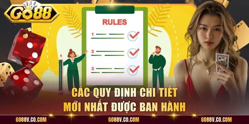 Các quy định chi tiết mới nhất được ban hành