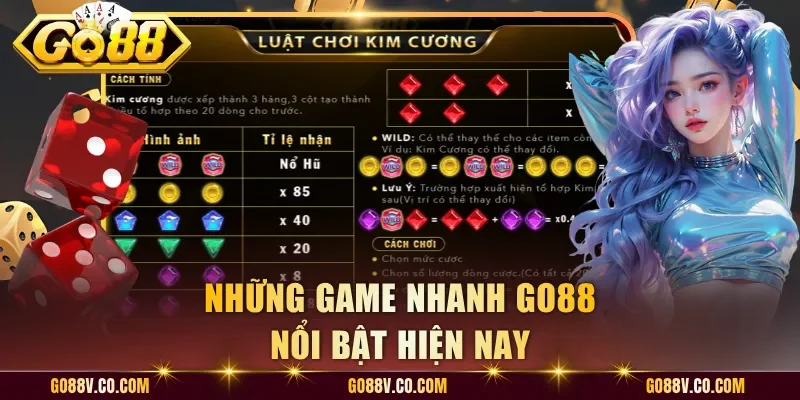 Những game nhanh Go88 nổi bật hiện nay
