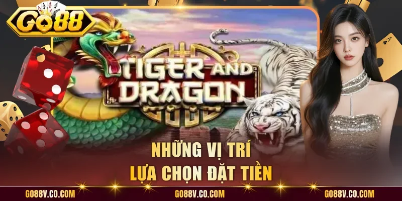 Những vị trí lựa chọn đặt tiền
