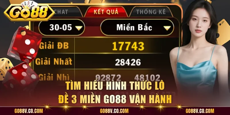 Tìm hiểu hình thức lô đề 3 miền Go88 vận hành